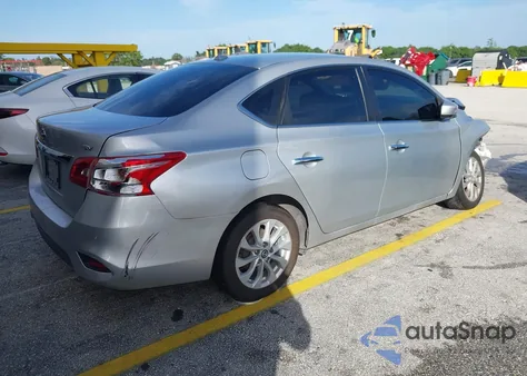 2019 Nissan Sentra Sv из США, поврежденный, VIN 3N1AB7AP9KY428311